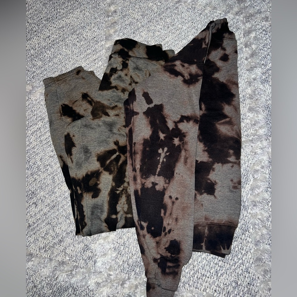 Custom Dyed Matching Sweatsuit Set